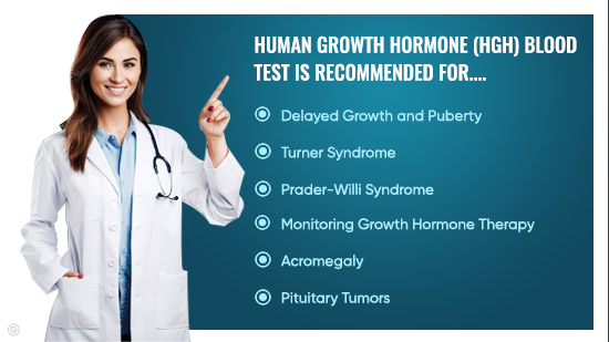 Symptoms for HGH Blood Test is recommended